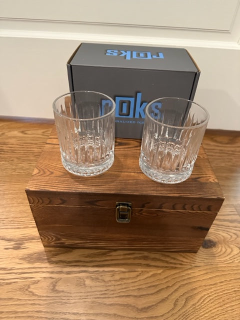 rOks Gift Set: Pick Your Designs + 2 Glasses