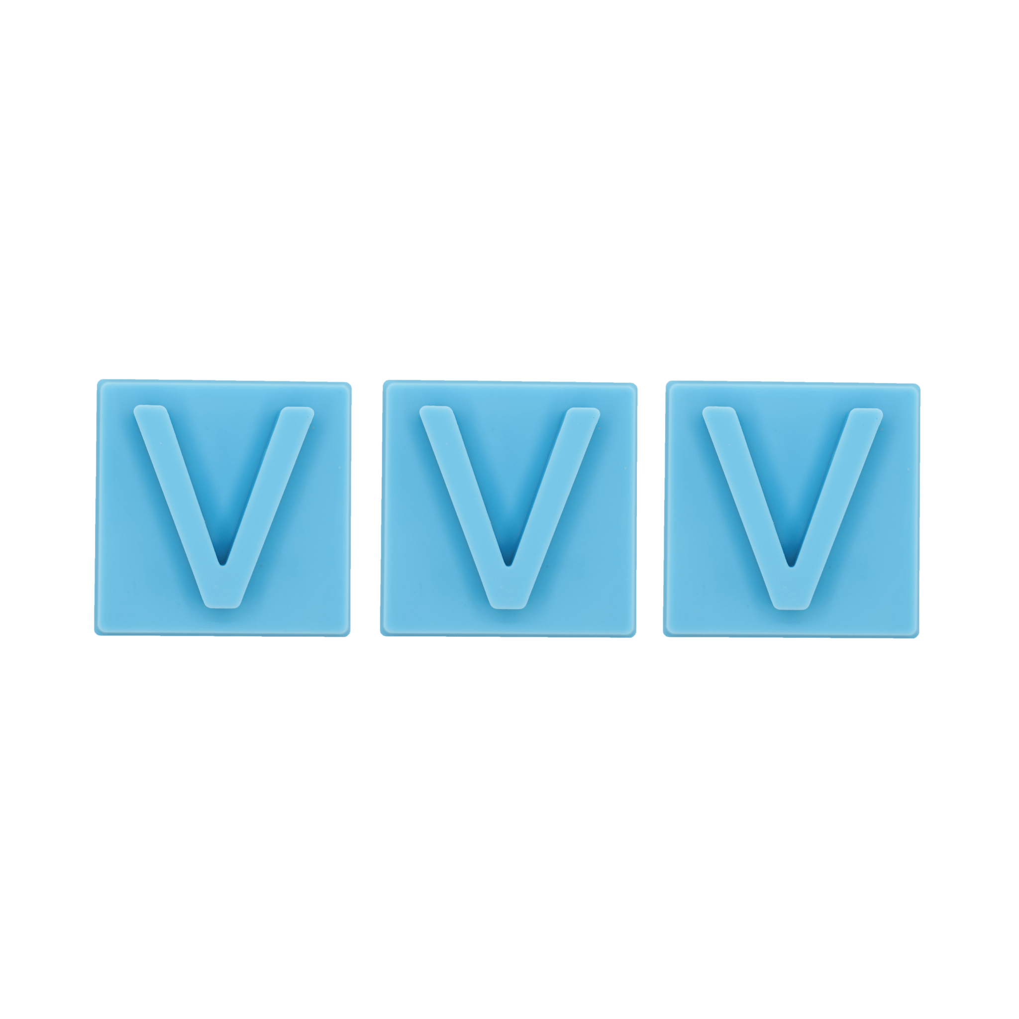 Letter V Inserts - 3 Pack