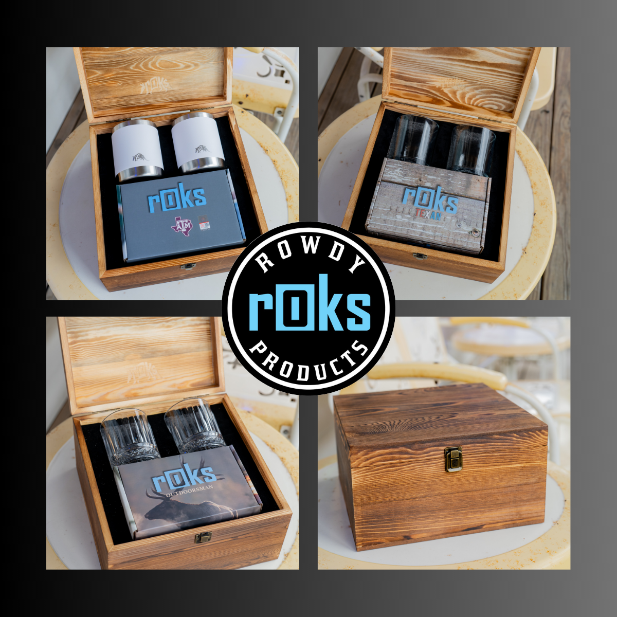 rOks Gift Box - Pick Your Designs + 2 Tumblers