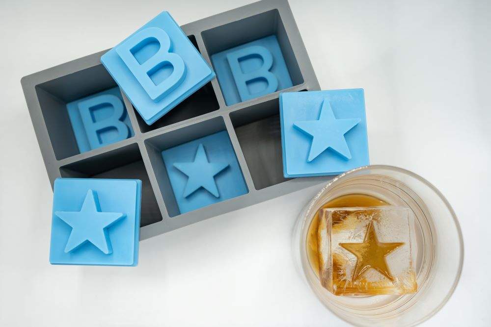 Custom Ice Cubes Roks Custom Ice Cube Trays and Personalized Ice Molds | rOks USA