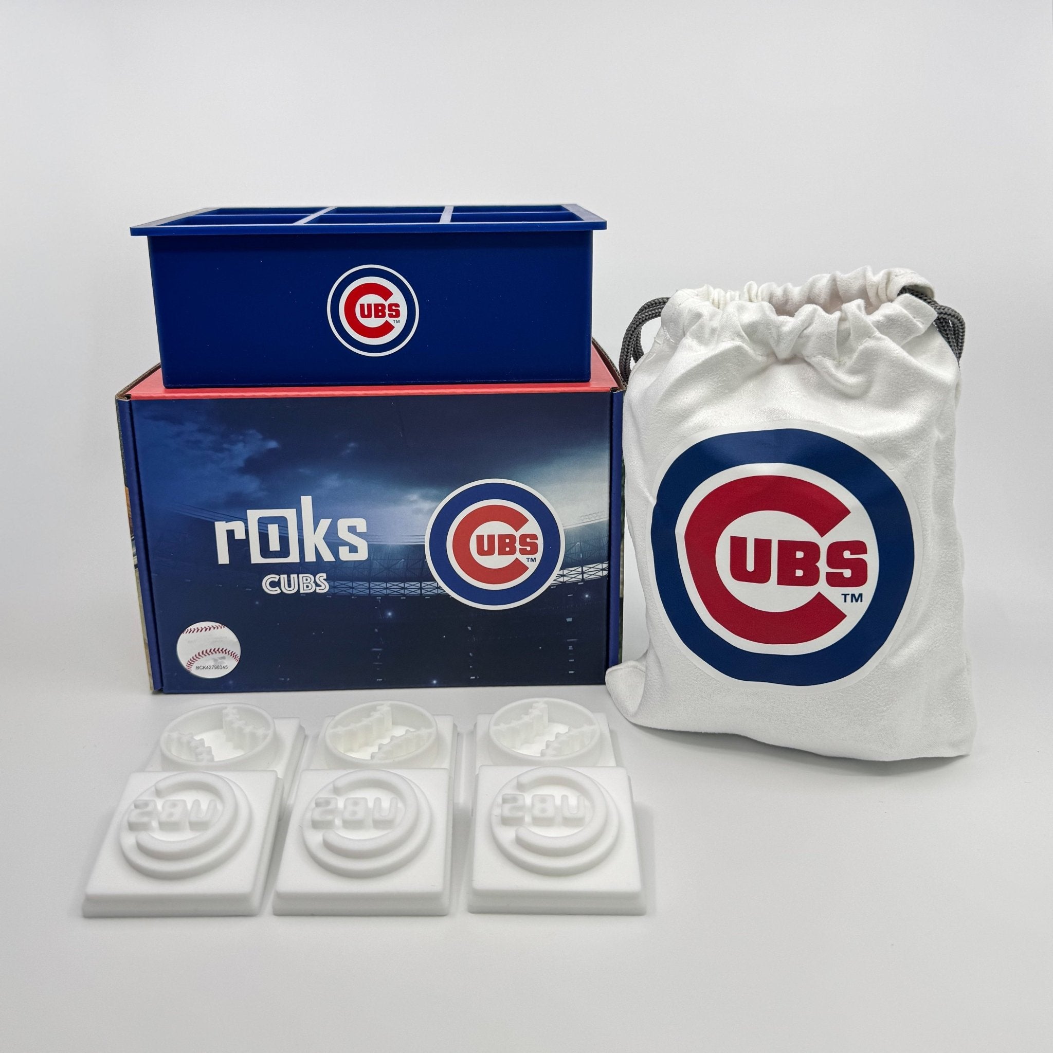 Official Cubs Cocktail Ice Bundle Perfect for Fans | rOks Official Cubs Cocktail Ice Bundle Perfect for Fans | rOks