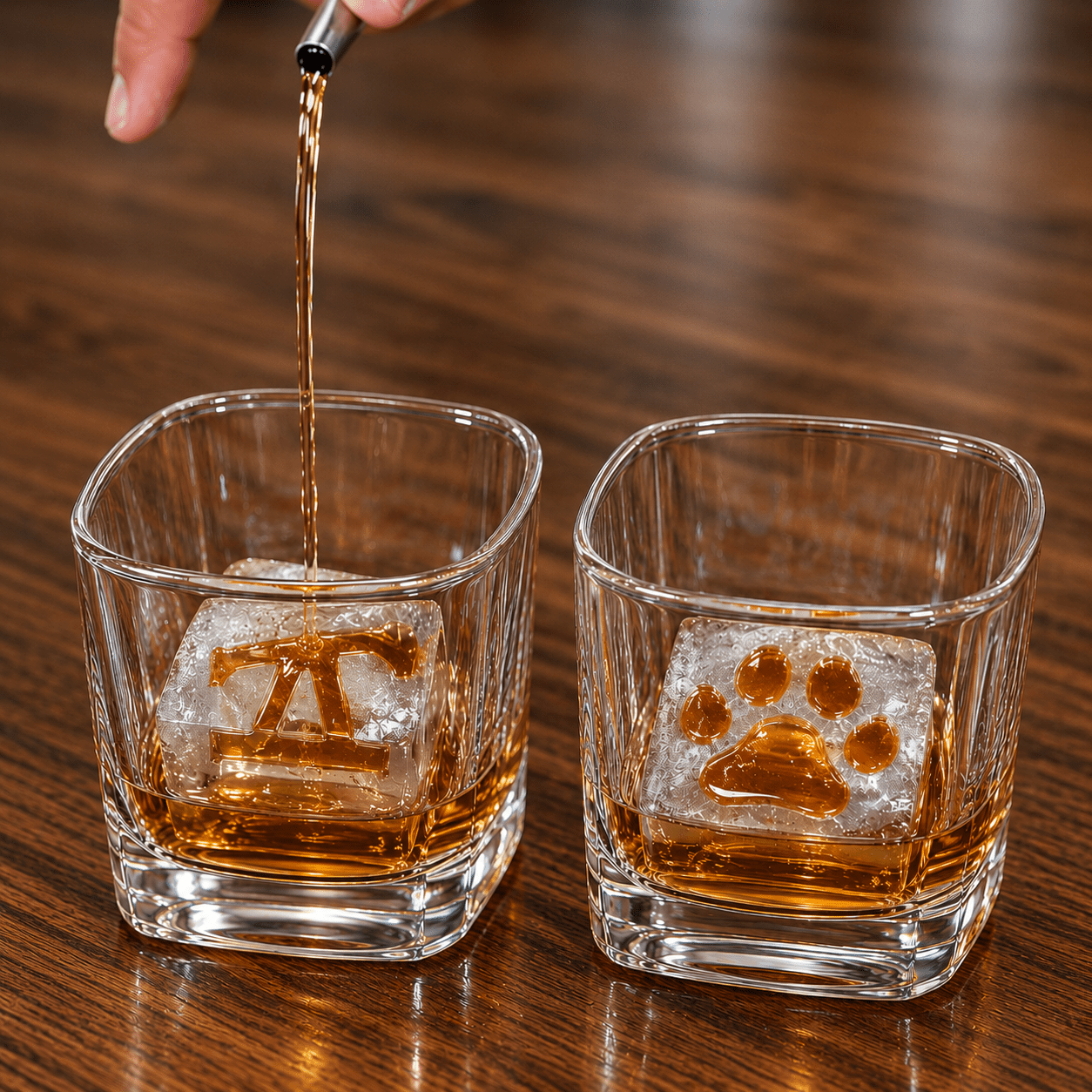 Square rOks Glass - Set of 2 – high - quality Glassware by rOks