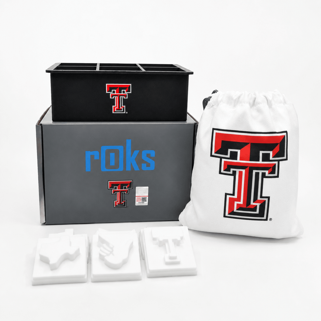 Official Texas Tech Gift Set – Custom Ice Tray Bundle | rOks USA