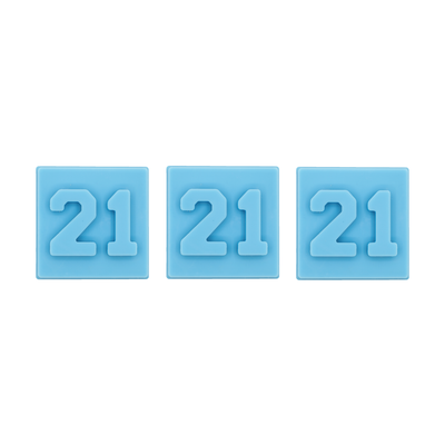 Number 21 Inserts - 3 Pack