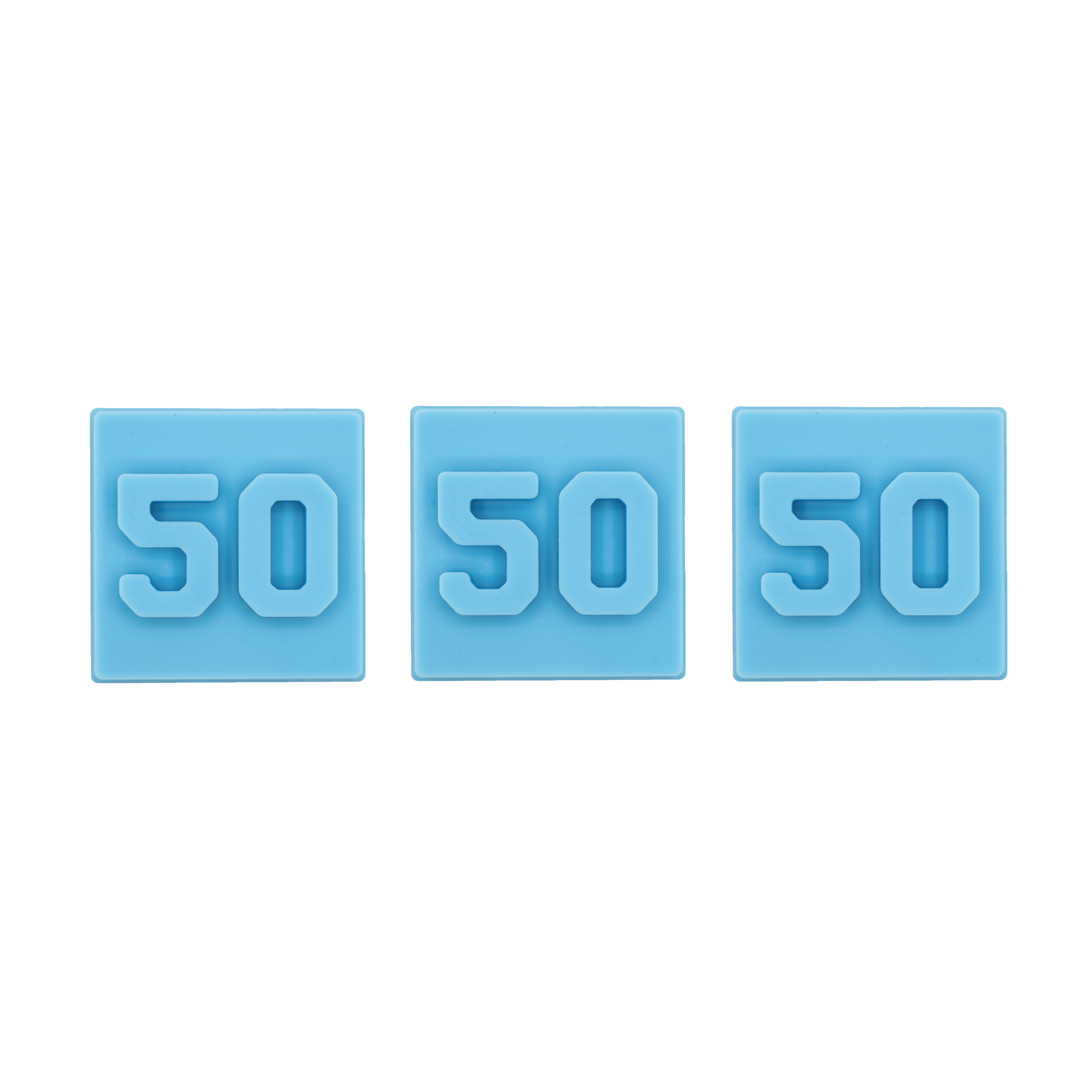 Number 50 Inserts - 3 Pack