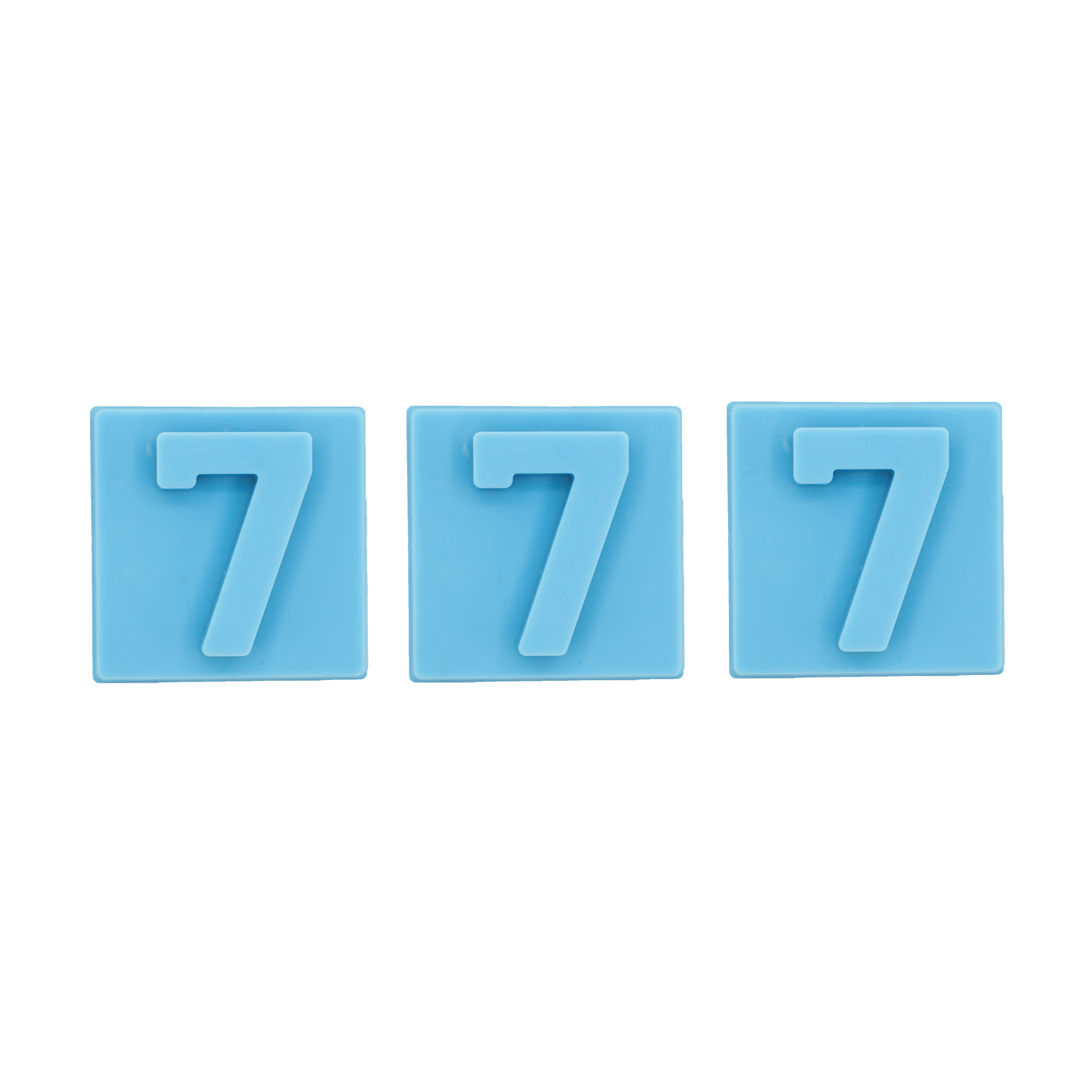 Number 7 Inserts - 3 Pack