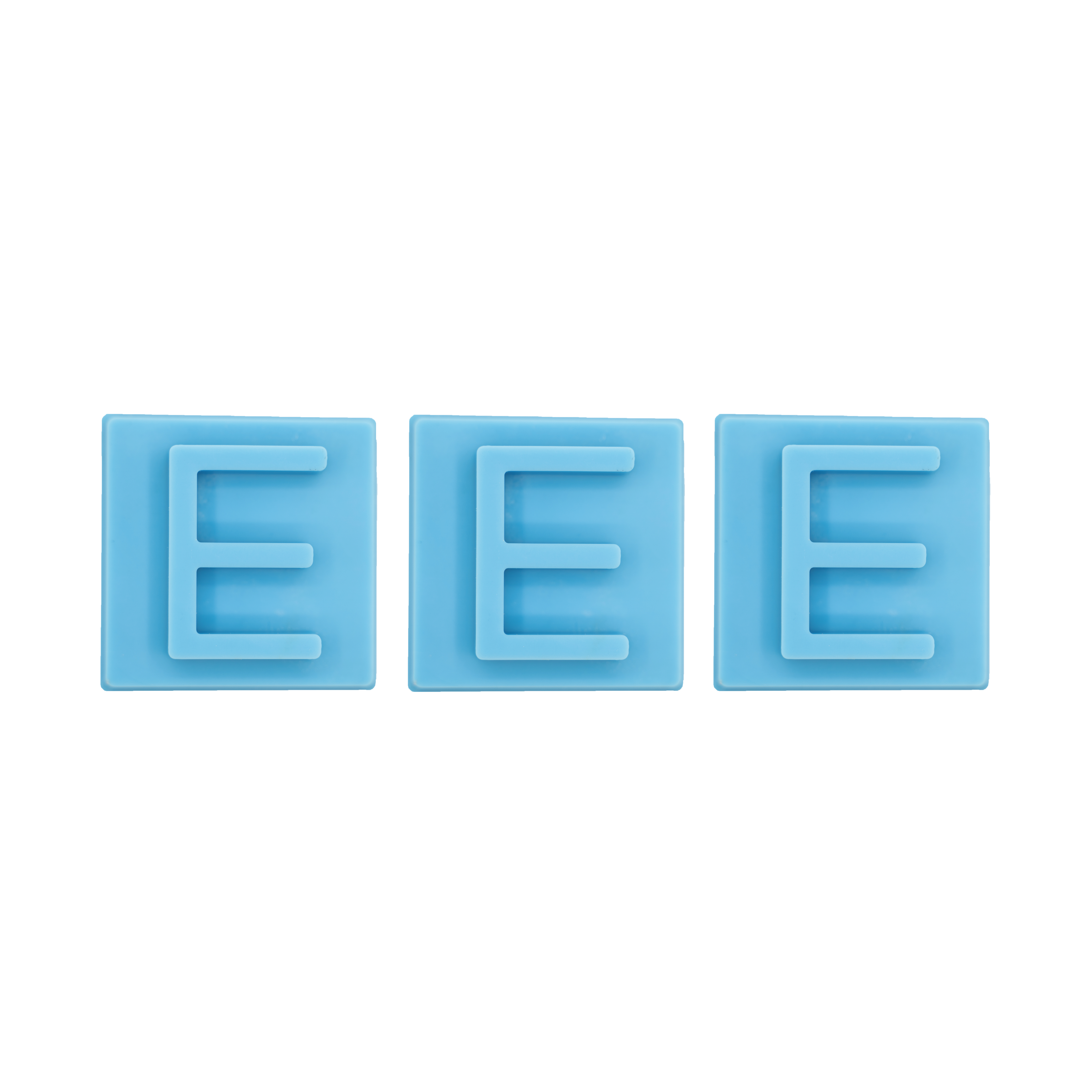 Letter E Inserts - 3 Pack