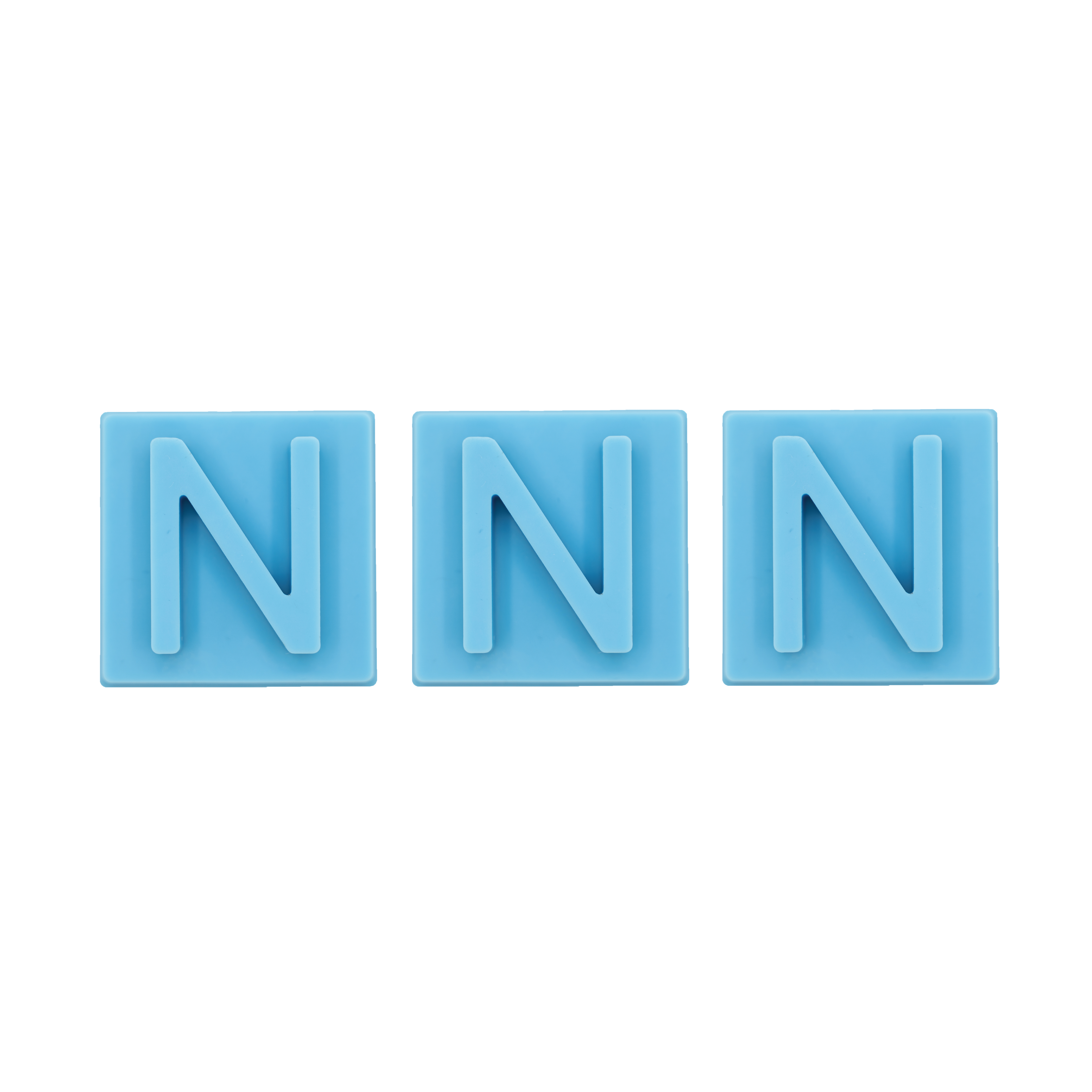 Letter N Inserts - 3 Pack
