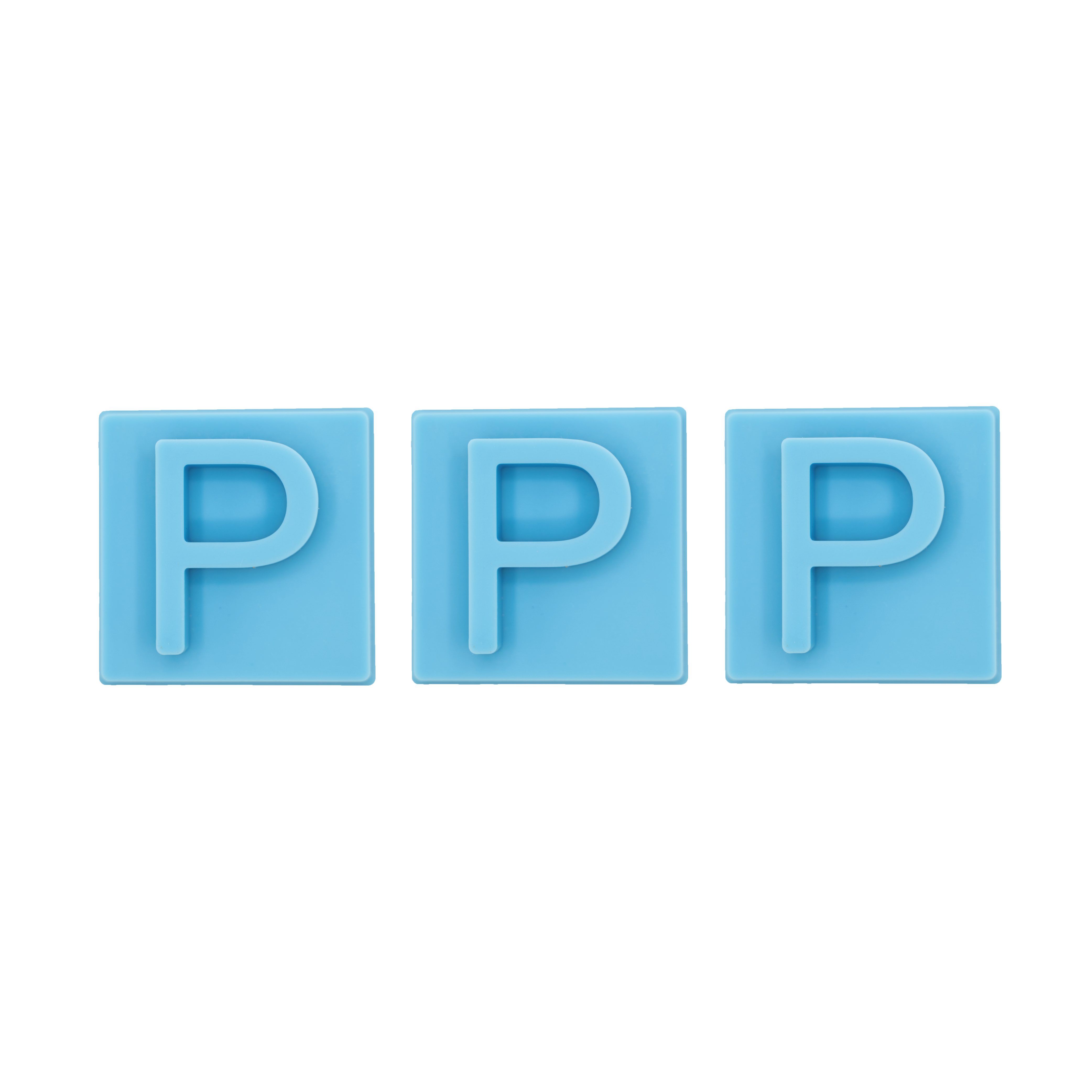 Letter P Inserts - 3 Pack
