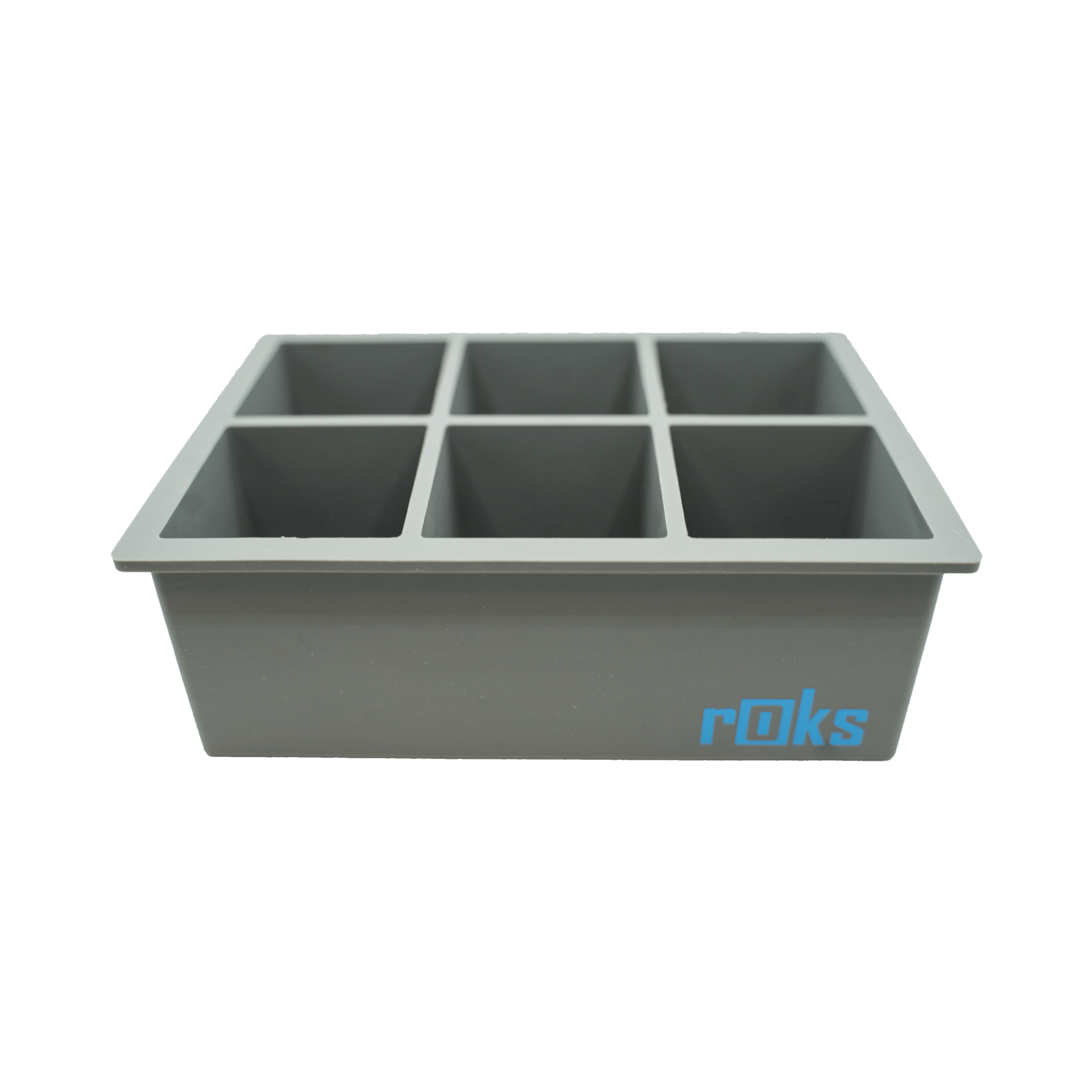 Custom Ice Cubes Roks rOks Ice Tray - Patented Base for Custom Ice Inserts | rOks USA