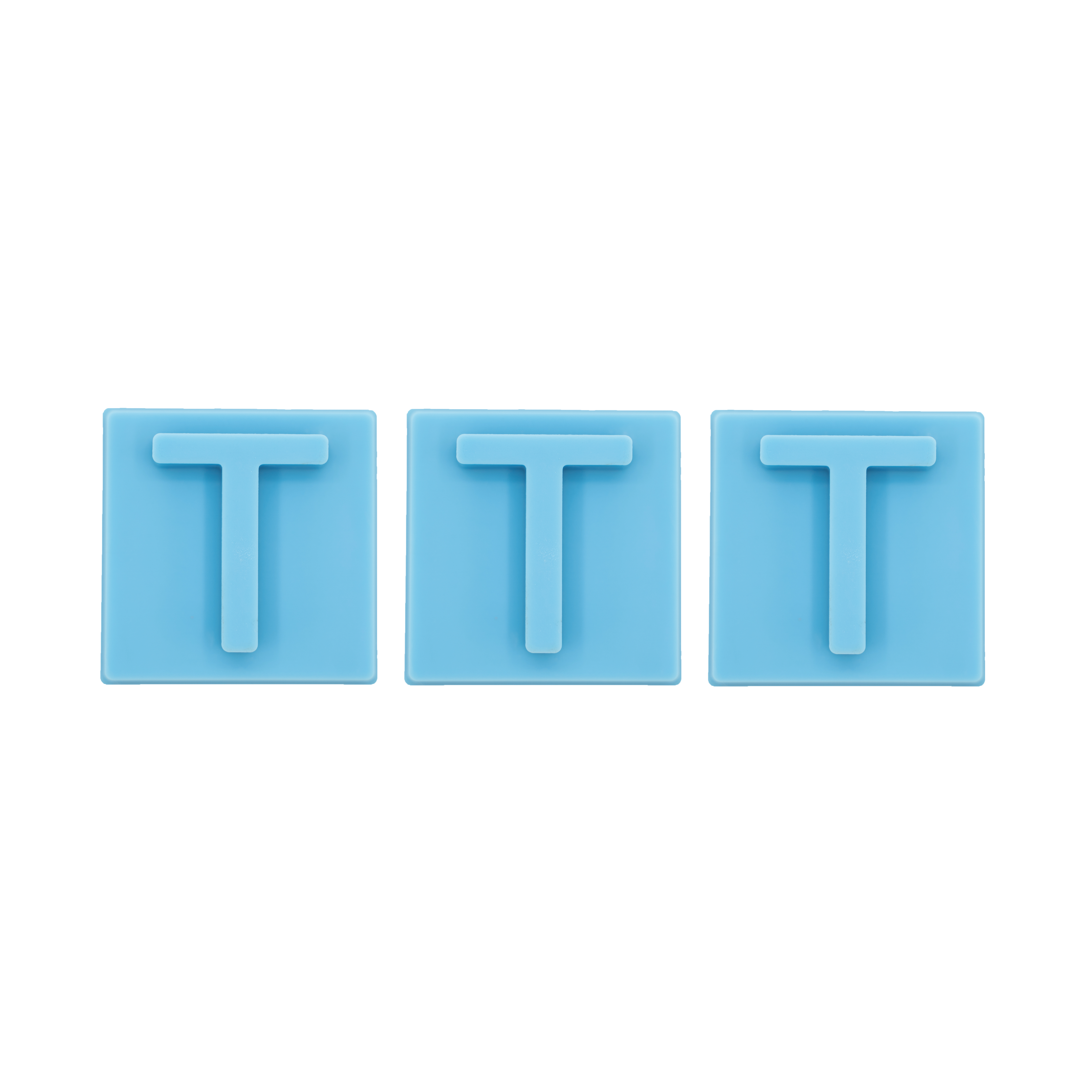 Letter T Inserts - 3 Pack