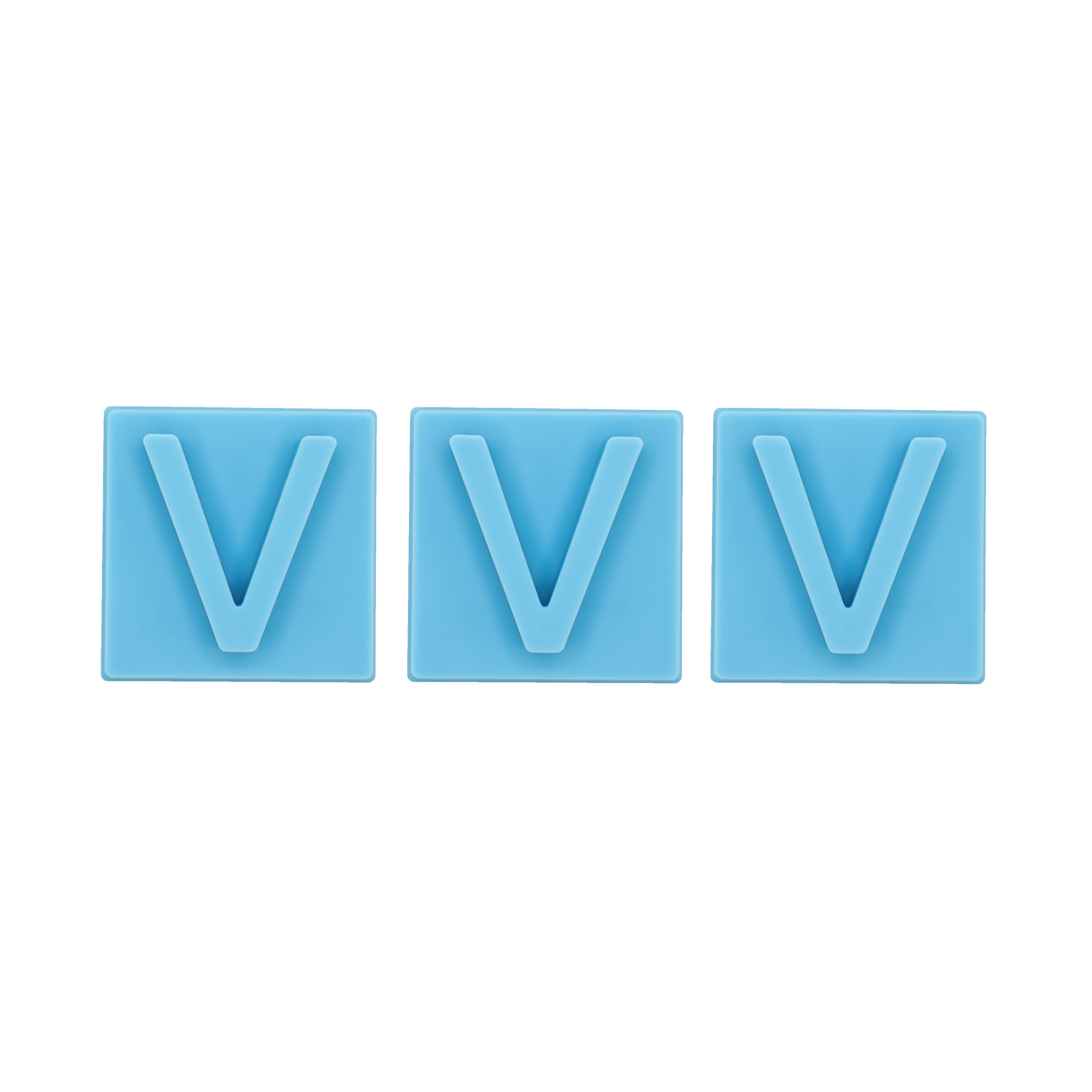 Letter V Inserts - 3 Pack