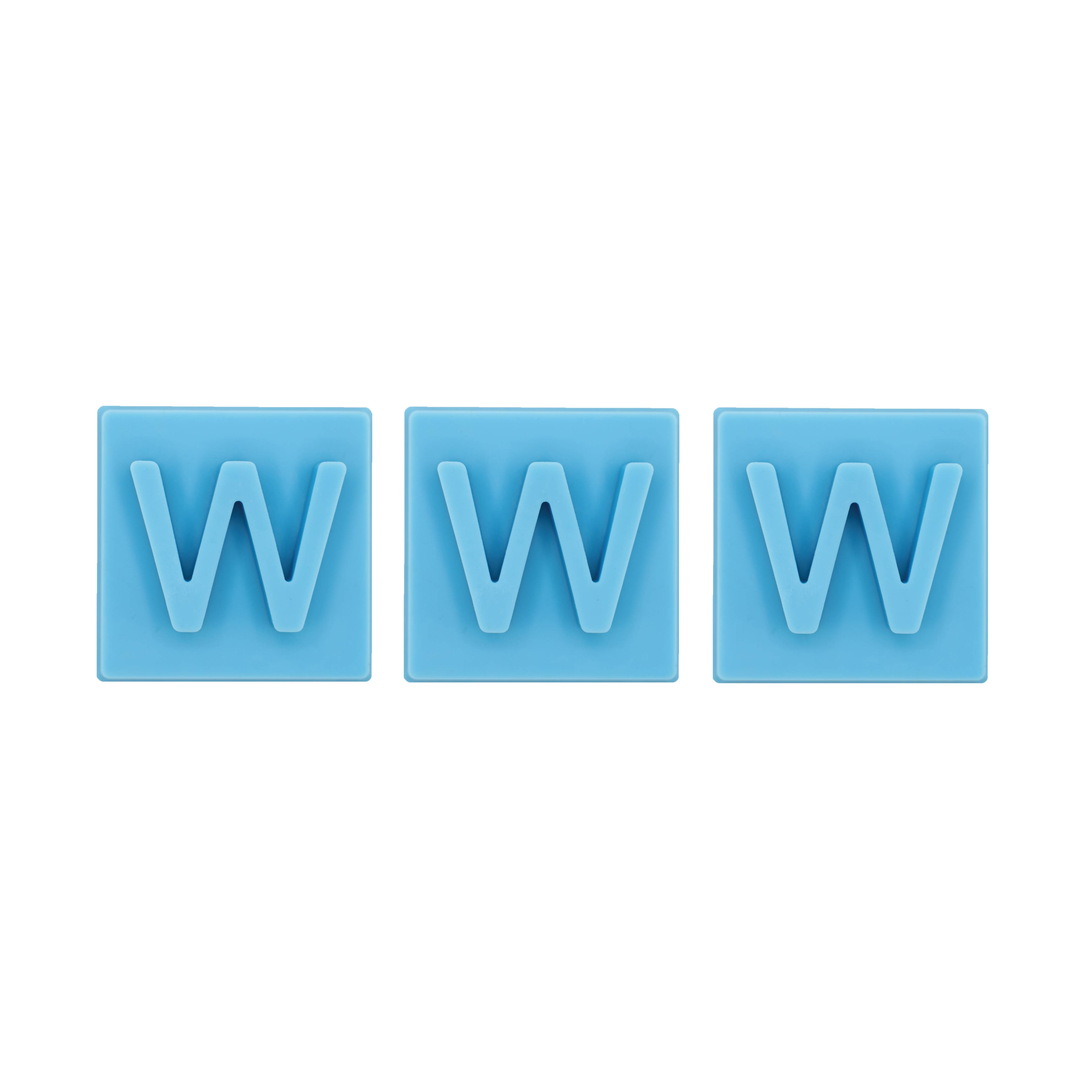 Letter W Inserts - 3 Pack