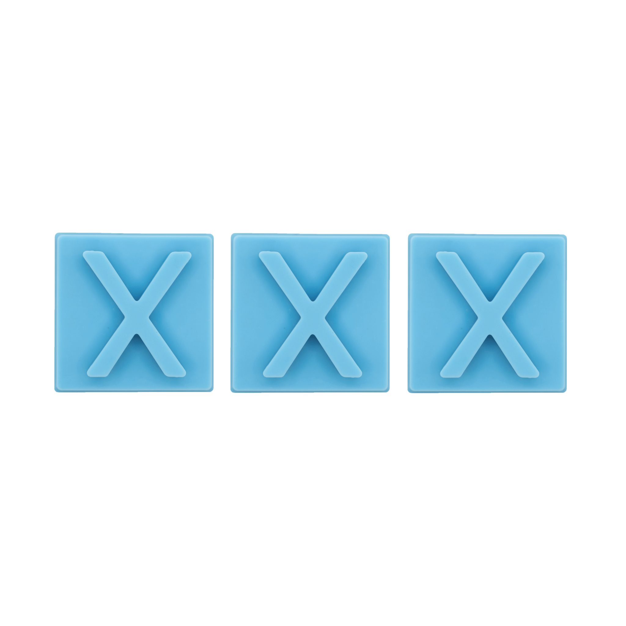 Letter X Inserts - 3 Pack