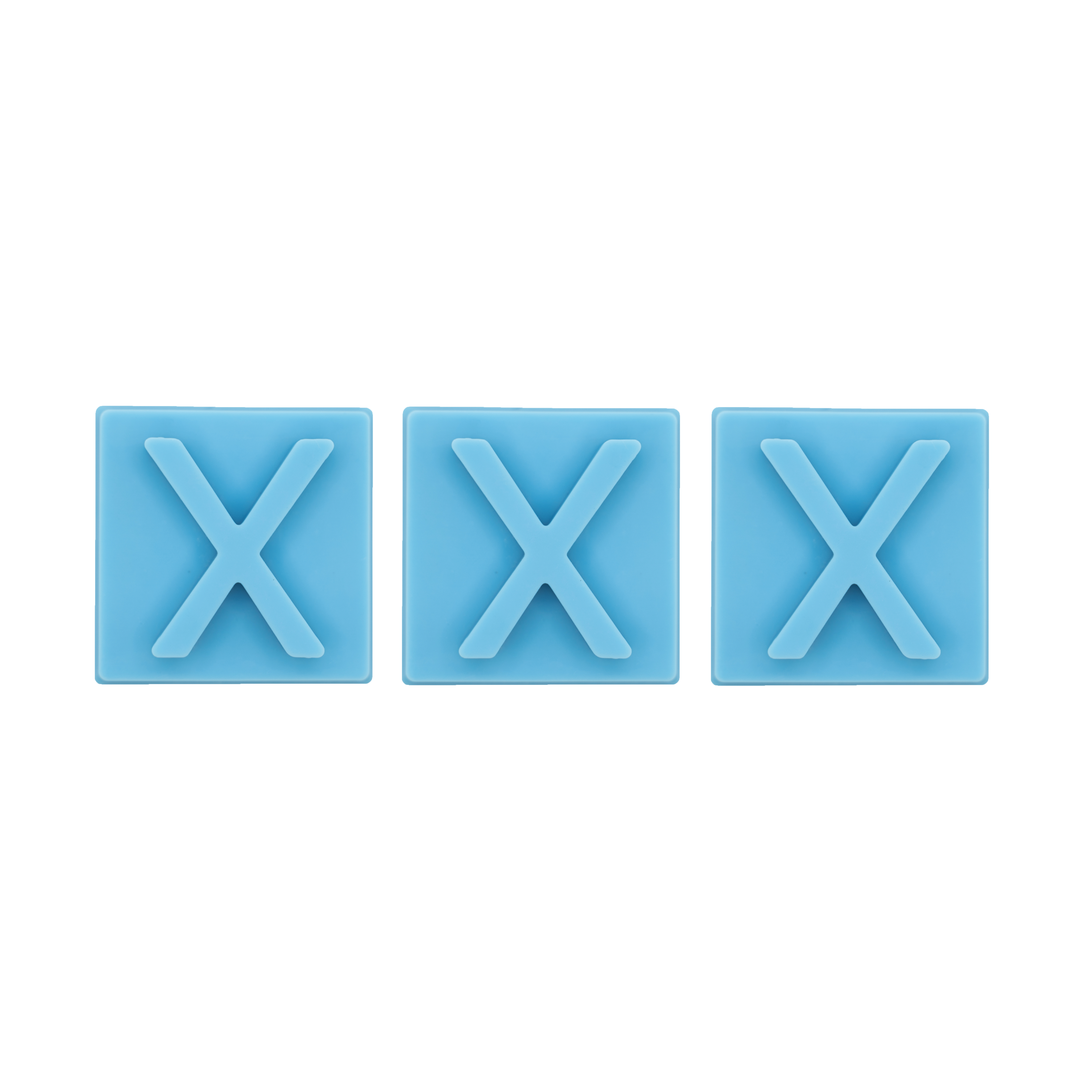 Letter X Inserts - 3 Pack