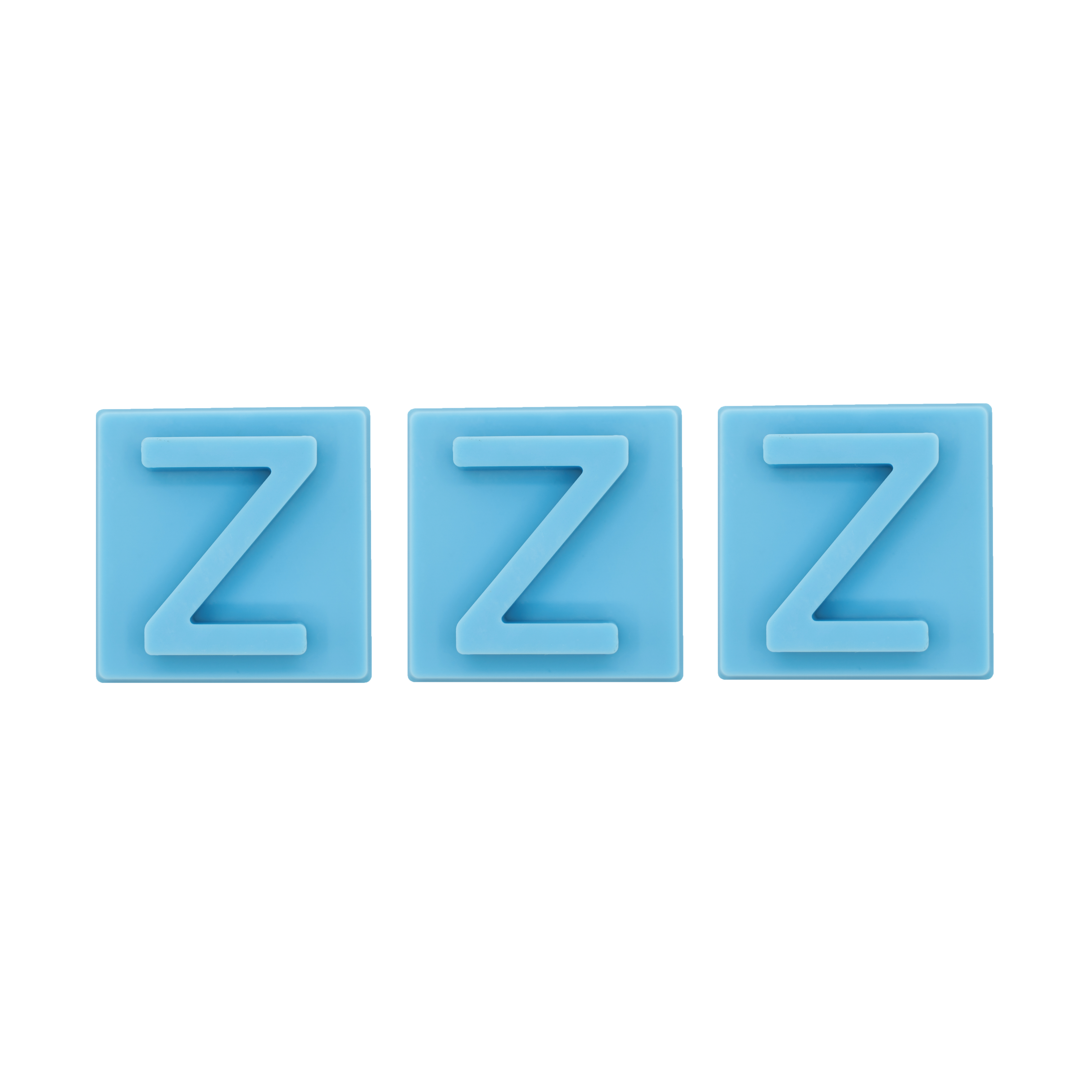 Letter Z Inserts - 3 Pack